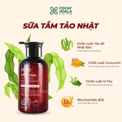 SỮA TẮM TẢO NHẬT HƯƠNG NƯỚC HOA  Hotline hỗ trợ 24/7: 0843.820.555 